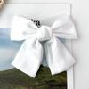 Fashion Ribbon Bow Hair Clips for Women Large Bow Hairpin Girls Satin Trendy Ladies Hairgrips Cute Barrette Hair Accessories
