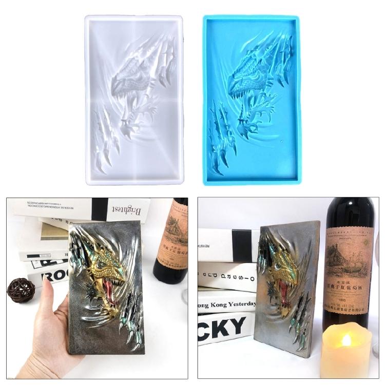 Resin Mould Soft Silicone Mold Table Ornament Decor Casting Tool for DIY Crafts