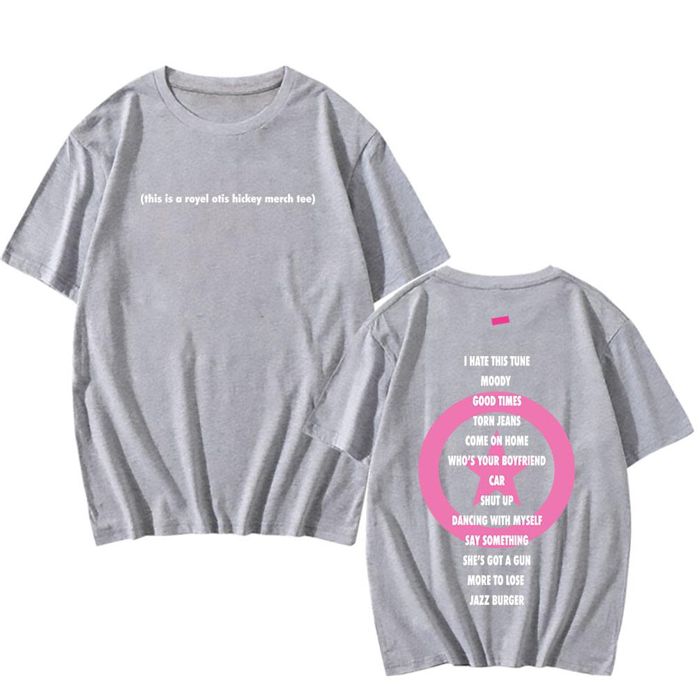 This Is A Royel Otis Hickey Merch Tee Royel Otis Print T-shirt Fashion Cotton Men/Women Tshirts Graphic Print Tops
