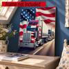 Kenworth 5D Round Diamond Painting Kit Diamond Embroidery Painting Rhinestones Mosaic Frameless Handwork Decoration Arts