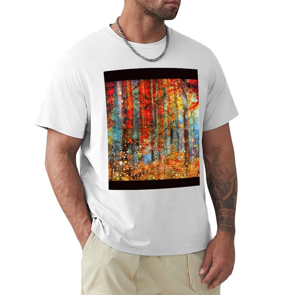 Golden Autumn TShirt quick drying new edition Funny tshirts fitted t shirts for men