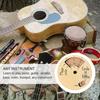 Wood Music Melodys Tool Modern Minimalisms Log Color Instrument Accessories Instrument Tool Circle of Fifths Wheel