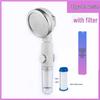 TLXT Swivel Filtered Shower Head