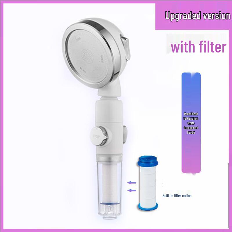 TLXT Swivel Filtered Shower Head