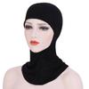 Turbanmütze Vollabdeckung Innen-Hijab-Kappen Islamische Unterkopftücher Hauben Einfarbige Modal-Unterkopftuchkappen