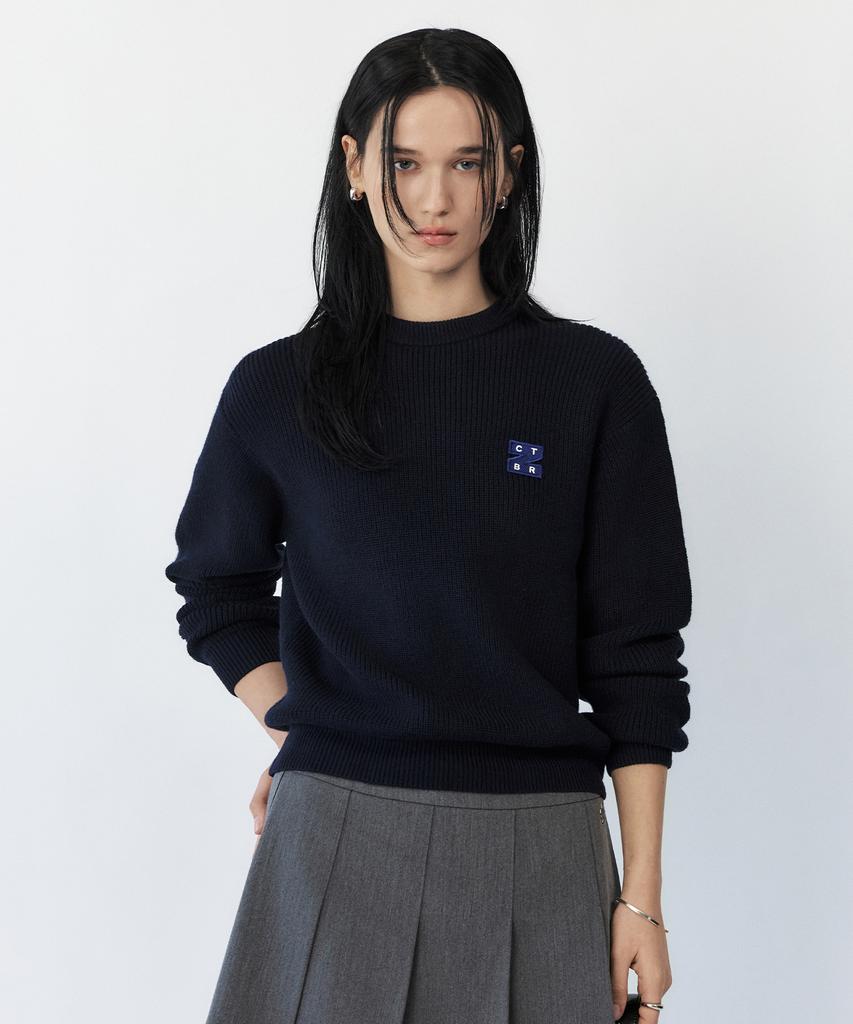 CITYBREEZE Logo Wappen Hacci Knit_7 Colors (C Type)