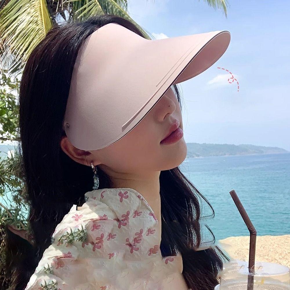 

Nylon Sunscreen Empty Top Cap UV Protection Visor Cap Fashion Sun Hat Summer