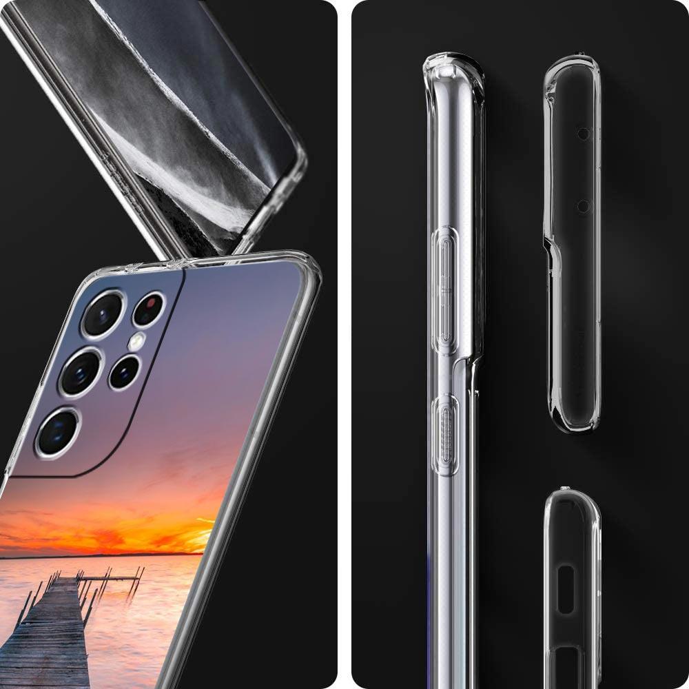 Sea blue Sky beach Clear Silicone Phone Case For Samsung Galaxy S23 S22 5G S20 Ultra S21 FE 5G S10E S9 S8 S10 Plus Soft Cover