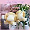 Charming Fluffy Duck Keychain Adorable Plush Toy Cute Doll For Children Adults And