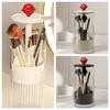 Automatic Lifting Makeup Brushes Holder Plastic Cosmetic Brushes Storage Box  Home