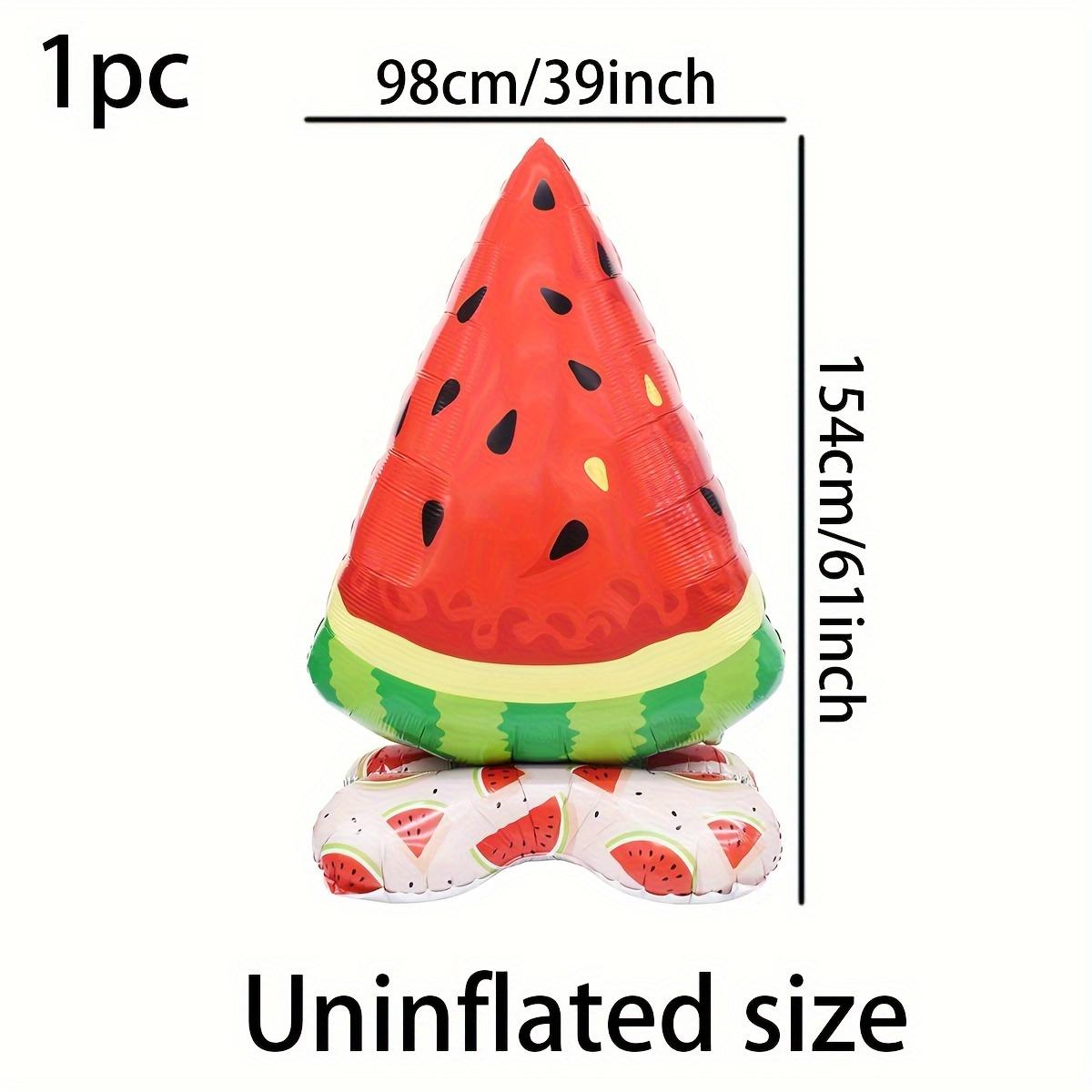 

1pc Extra Large 61-Inch Standing Watermelon Balloon Hawaii Themed Party Decoration Summer Party Supplies Photography Props other