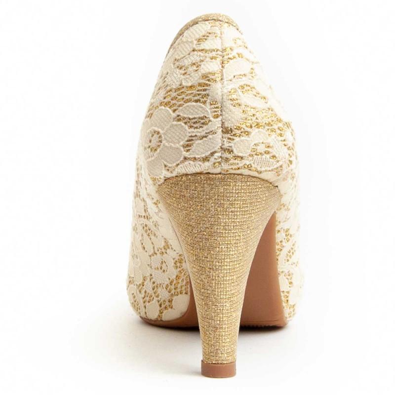 Zapato De Tacón Para Mujer. Montevita Unne9 91275