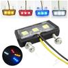 Waterproof 12V Universal Motorcycle License Plate LED Light Motorcycle License Light Rear Tail Lamp Indicators Motorbike Parts