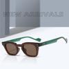 Trendy Punk Square Sunglasses Uv400 Protection  Small Shades Vintage Eyewear For Women & Men