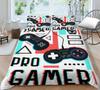 3D Game Controller Bedding Set Player Down Duvet Cover 2/3 Pieces Boy Bedding Set AU140 * 210 Full Size Soft Bedroom Decoration