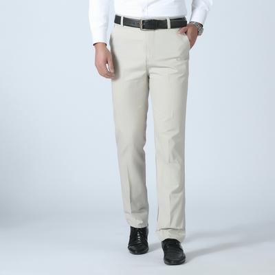 Men's Casual Pants Loose Spring and Autumn Straight Solid Color Men's Long Pants