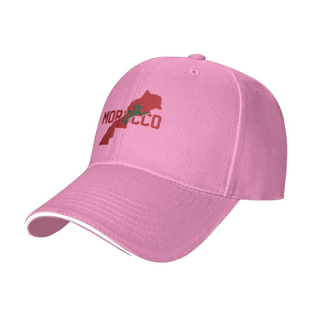 Unisex Morocco Map Flag Outdoor Hat Autumn  Adjustable Cap New Baseball Cap 2026 Golf Hats