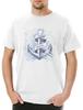 Anchor III Sailor Herren T-Shirt Anker Tattoo Oldschool Jerry Art Nautical Star