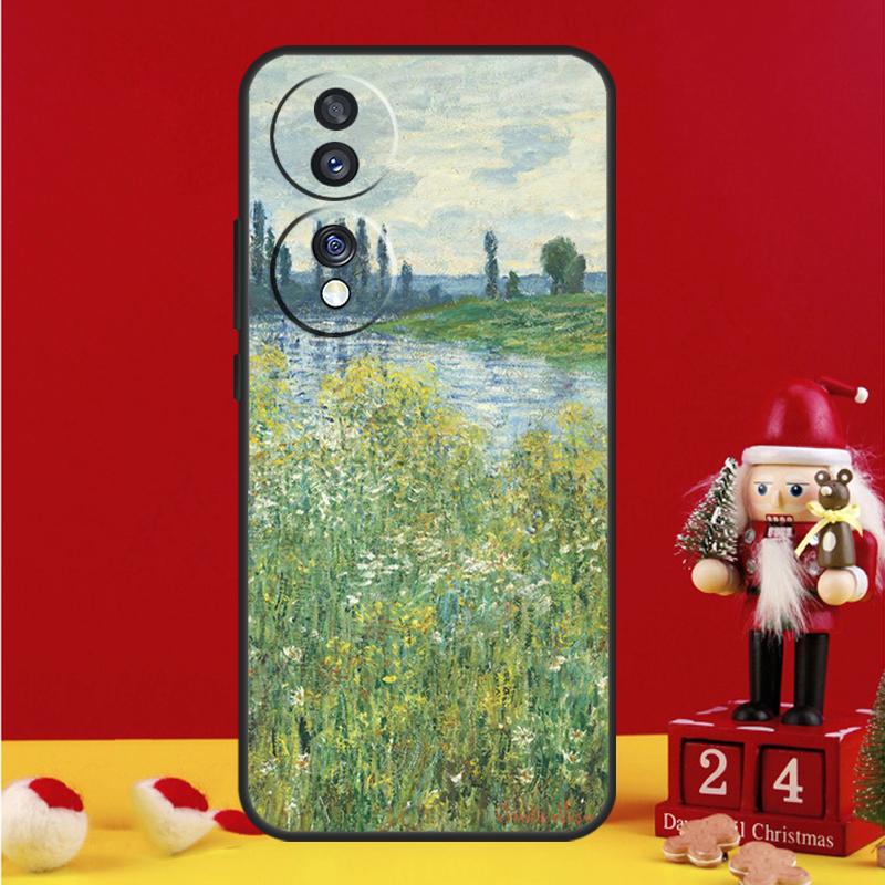 Claude Monet Cool Case For Honor Magic 7 6 8 Pro Honor Win X9a X9b X9c X9d X8c X8b 50 70 90 200 400 Lite Cover