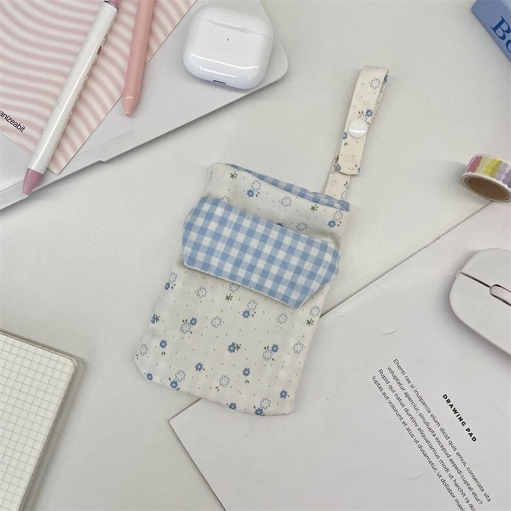 

Flip Cover Nurse s Pencil Case Double-layer Stationery Storage Bag for Women Girls Blue/B