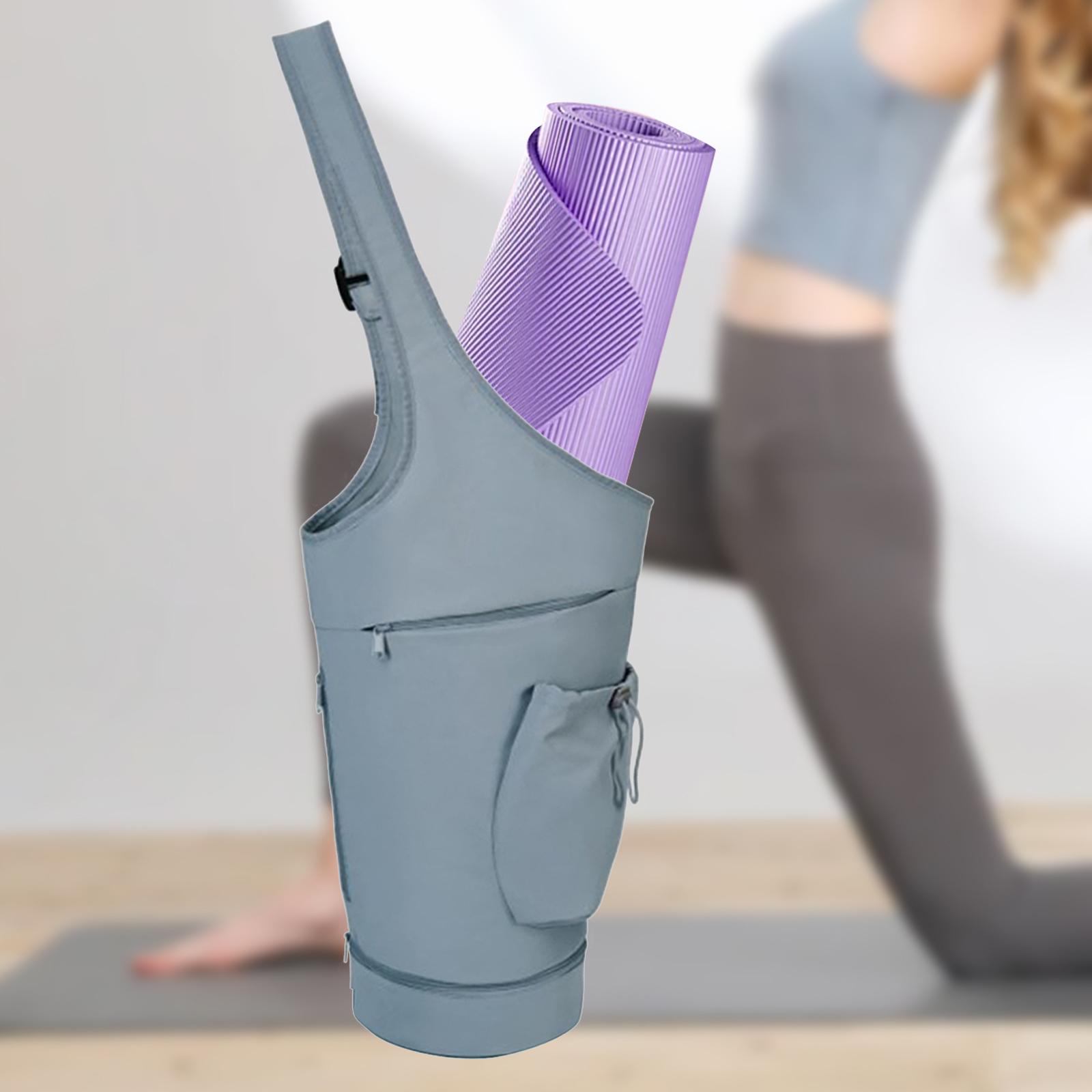 Yoga Mat Holder Bag with Adjustable Shoulder Strap with Drawstring Yoga Mat Holder Carrying Bag Gym Bag Yoga Equipment Bag