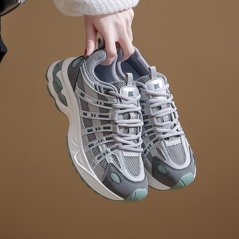 New Dad Shoes Women's Autumn Student Sports Running Casual Shoes Platform Heightening Shoes