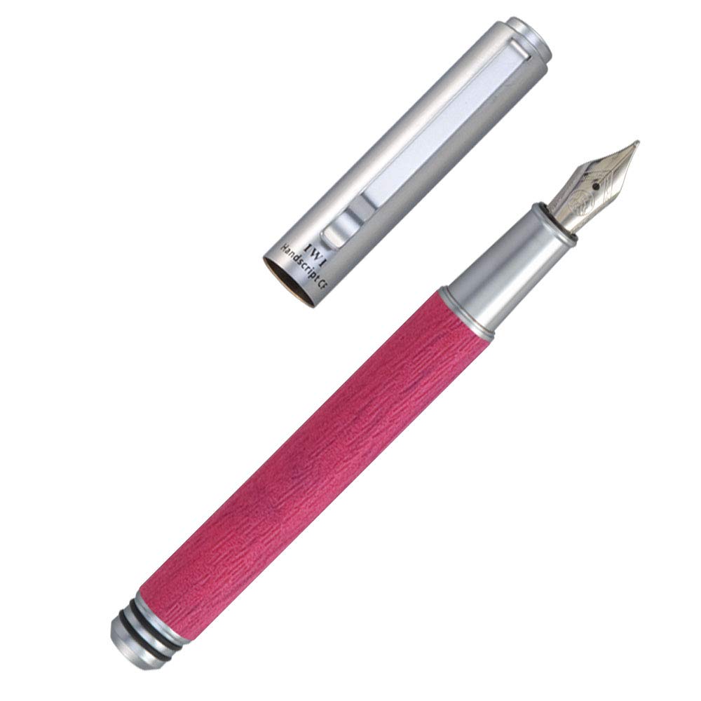 

Перьевая ручка IWI Extra Fine Hand Script Wood Pink D11D IWI-9S640