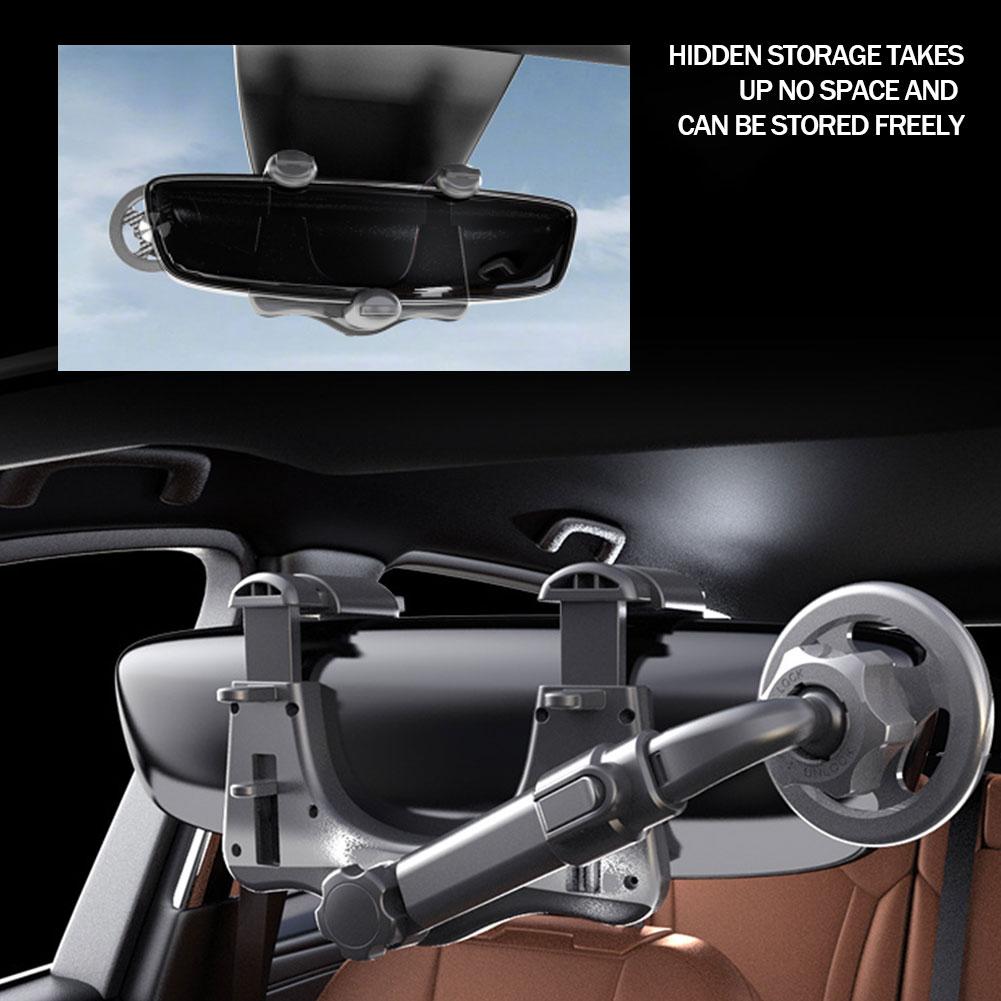 Магнитный держатель для телефона в автомобиль на зеркало заднего вида и вентиляционное — фото 7