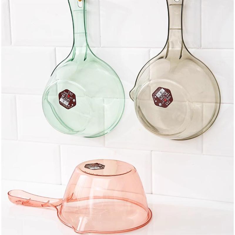 

Пластиковый ковш для воды, кухонный ковш для воды, ковш для воды не может быть разбит дома, сливное отверстие ковша можно повесить, утолщенный, политый khaki #C08BD #