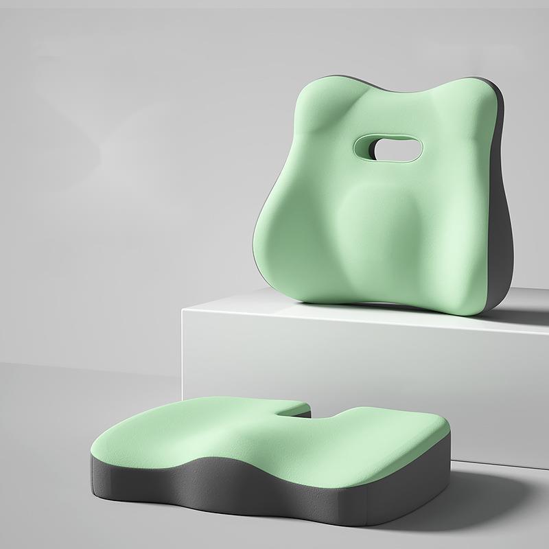 Lumbar Pillow Seat Support Sitting Artifact Office Chair Waist Back Cushion Memory Foam Seat Cushion Car Seat Cushion for Car