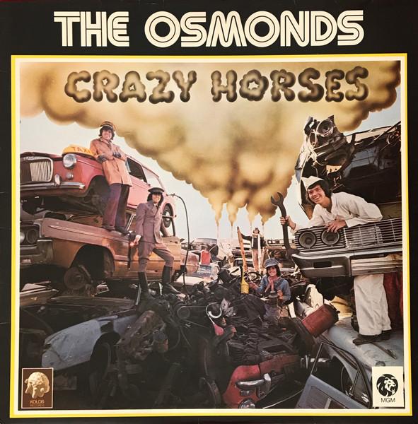 LP Record OSMONDS - Crazy Horses 2315123 MGM Records 1972 UK Rock Used