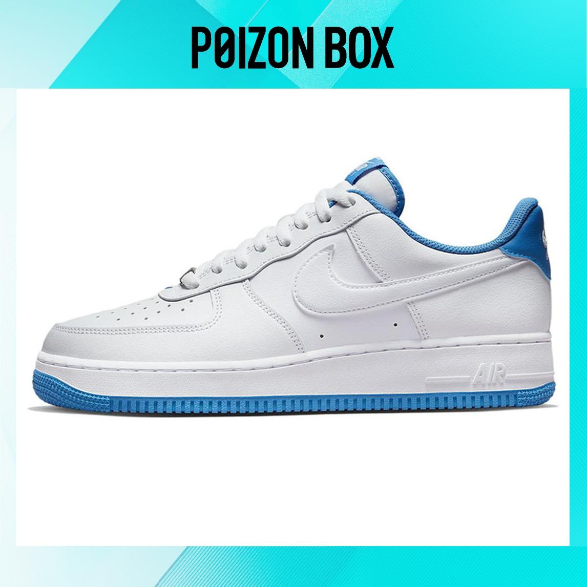 

кроссовки Nike Air Force 1 Low 07 White Light Photo Blue Male DR9867-101