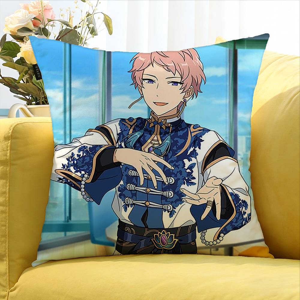 Shu Itsuki Anime Character Various Sizes Square Pillow Case For Car Home Bedchamber Decor