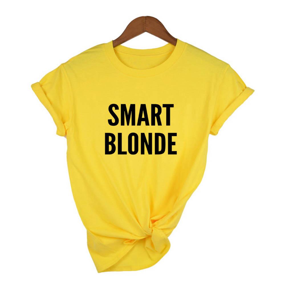 Fun Brunette Blonde Print Bbf Best Friends Sisters T Shirt Women Short Sleeve Graphic Tees