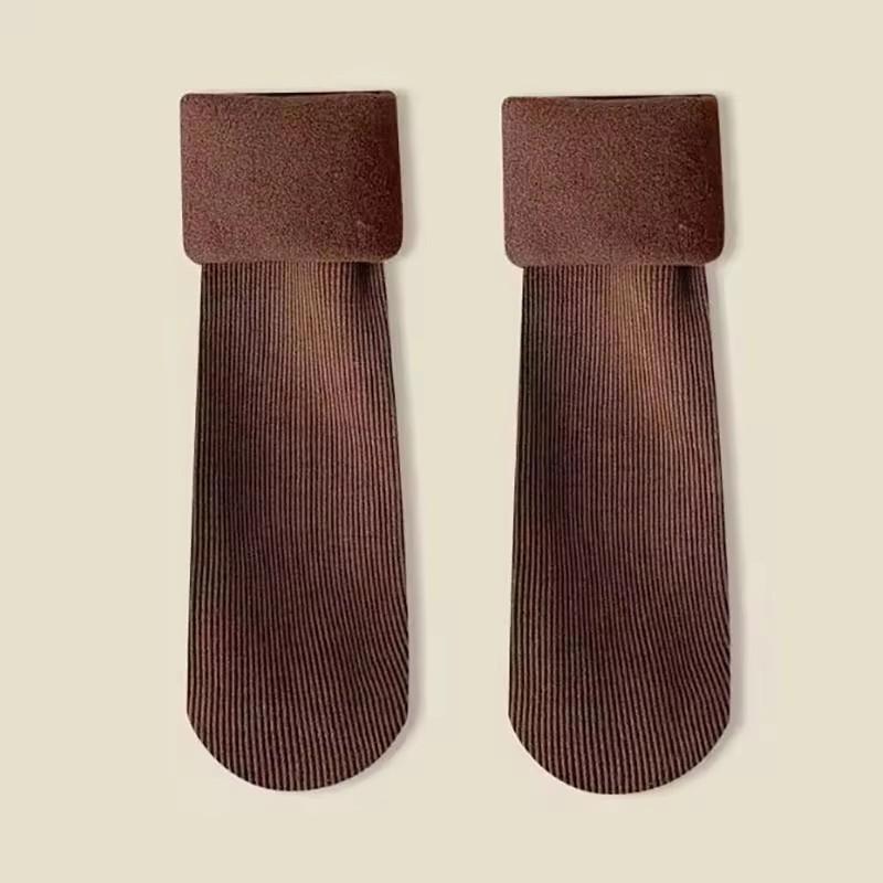 

Women s Winter Mid-Calf Socks, Thick Fleece-Lined Warm Socks, Soft Cozy Socks for Home Sleeping One Size бордовый