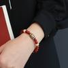 Original Nanhong Agate Duobao Braceletfashion Women Daily Jewelry Gift
