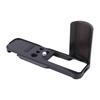 L Bracket Handgrip Fit for   X 100VI Camera Aluminum L Shape Quick Release Plate with Wood Grip 1Celsius4 Inch Screw Hole