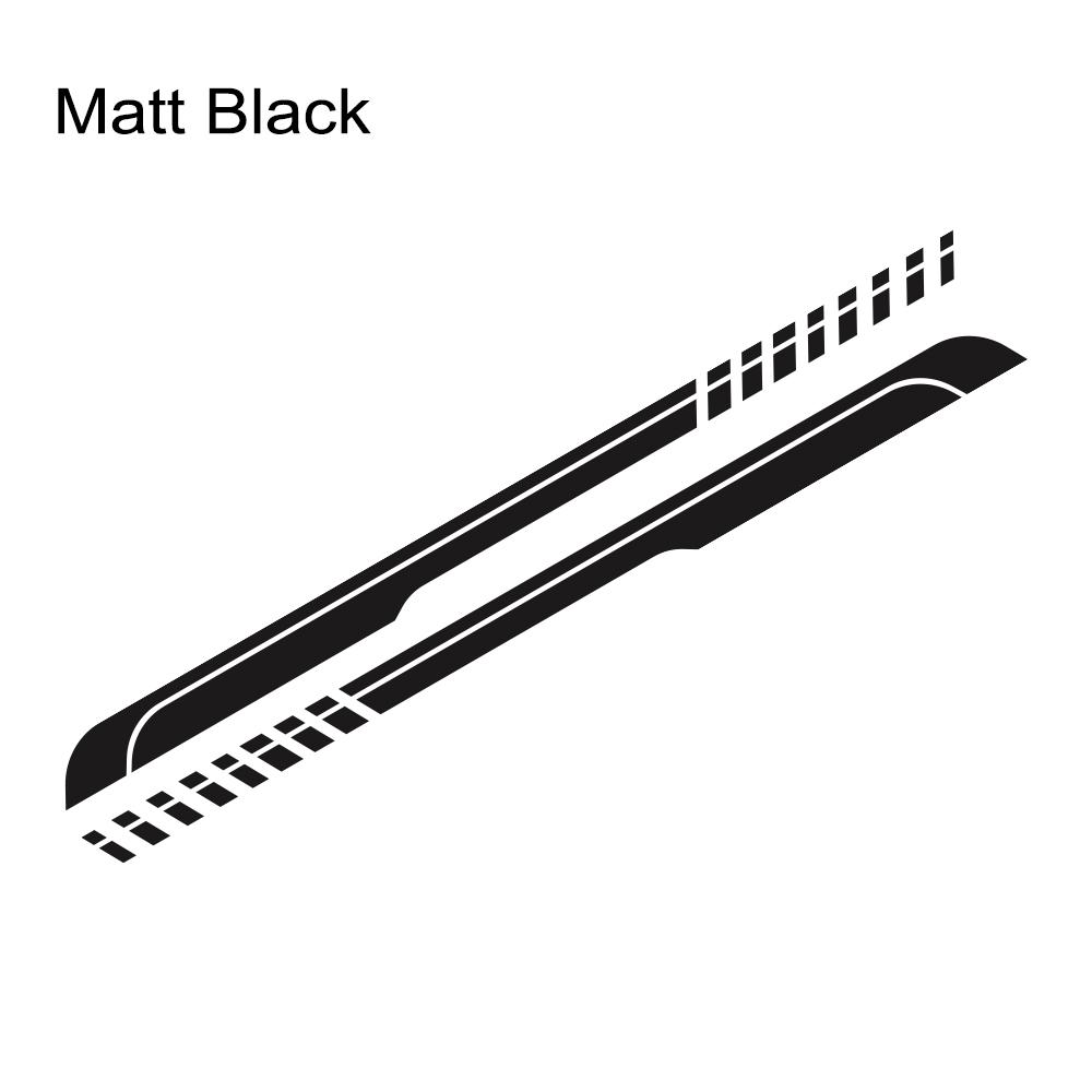 2PCS Car Door Side Skirts Stickers Self-adhesive Car Vinyl Film Decals PVC Auto Body Decoration Sticker For Volkswagen VW Lavida