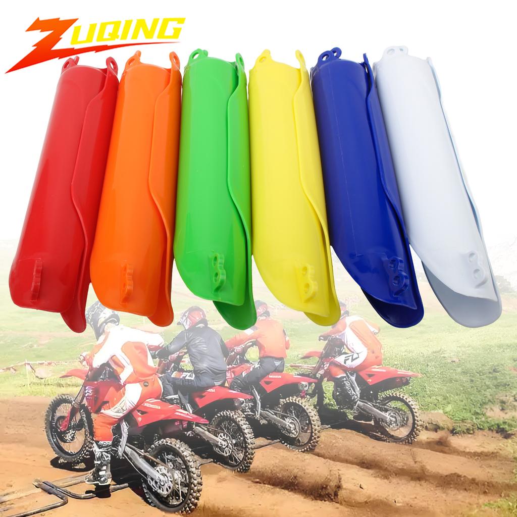 Motorcycle Fork Guard Enduro Dirt Pit Bike Front Fork Tube Frame Cover For Honda CRF 250R 250 450 X RX CRF250 CRF450 CR125