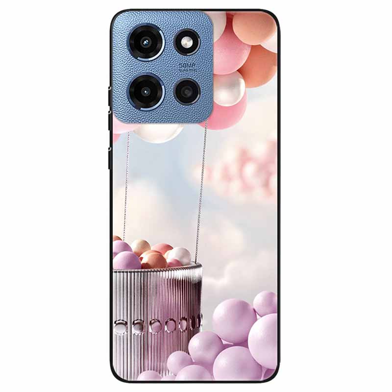 Phone Cases for Moto G 2025 5G Case Flowers Printing Silicone TPU Soft Covers for Motorola Moto G 2025 Back Shell For Moto G 5G
