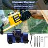Fast Chainsaw Sharpening Kit, Portable Hand Crank Chain Saw Sharpener Tool, Sharpener Accessories