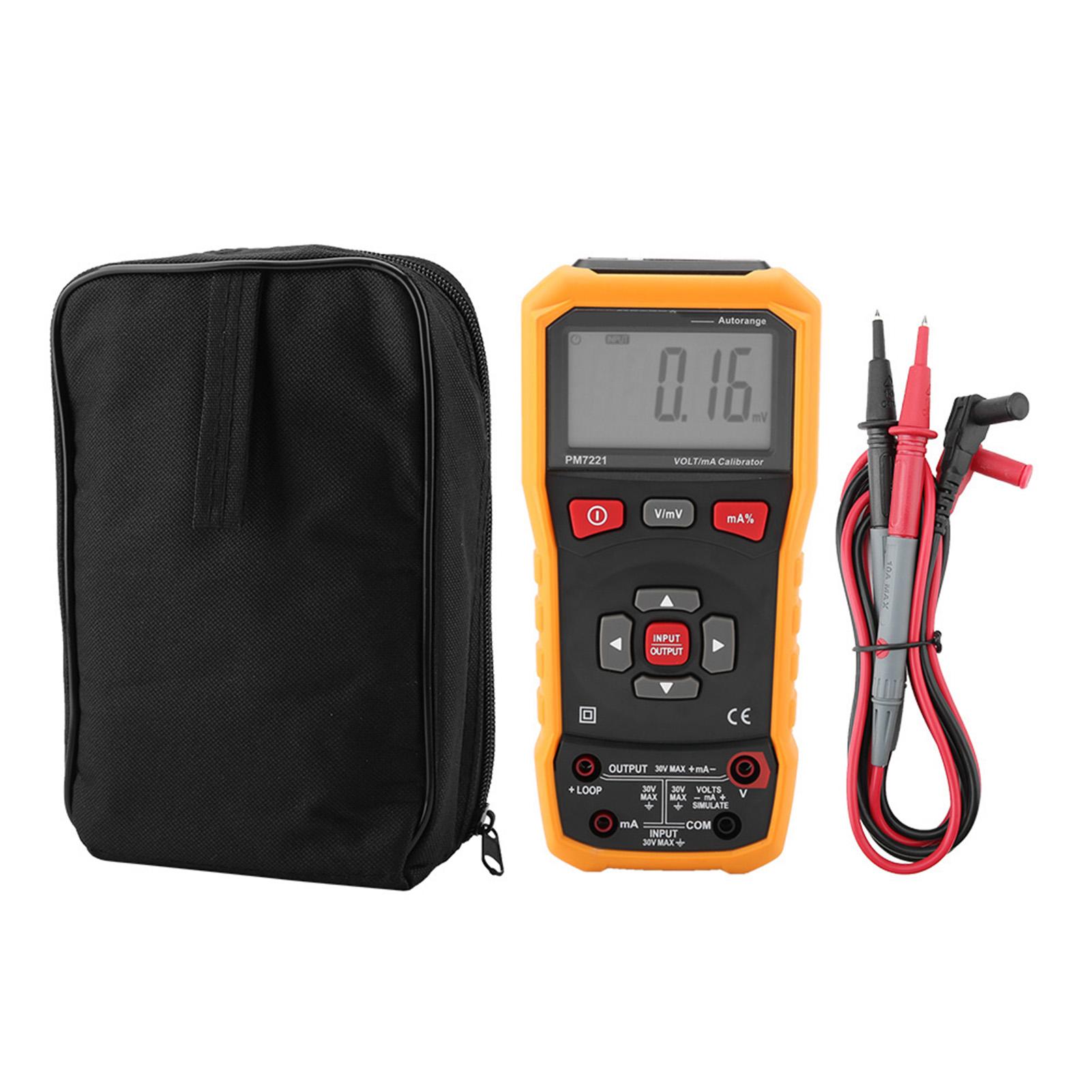 

PEAKMETER PM7221 Voltage Current Digital Calibrator 0-10V 0-24mA