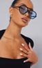Prettylittlething Body Prążkowane Czarne M 0A1A1_C*