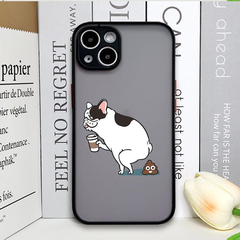 Funny Cartoon Coffee Dog Couple Phone Case for Xiaomi Redmi Note 14 Pro Plus 13 12 11 11T 10 Pro+ 9 S 8 PRO 5G Paired Hard Cover