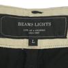 Unused BEAMS LIGHTS Made In Japan Cotton Pants L Tag Attached Button Fly Men's Used