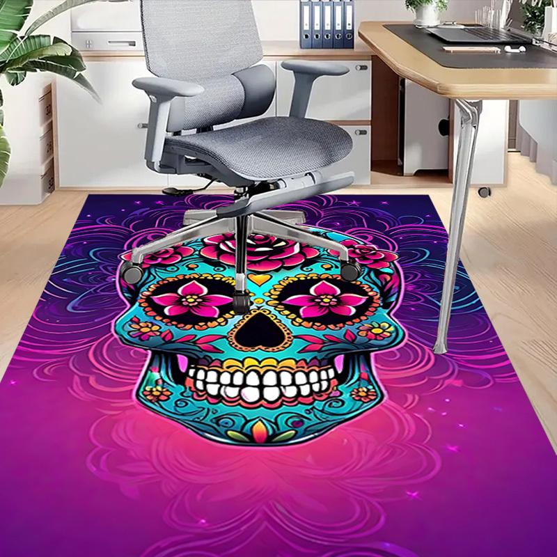 1pc sugar skull Carpet, Office Rug Outdoor Mat Home Decor Area Carpet Festival