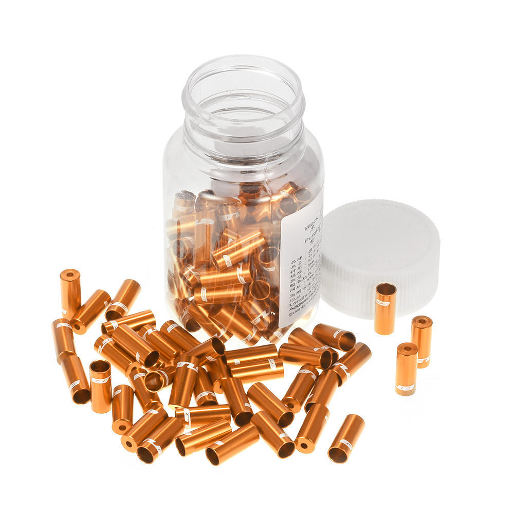 200 Stück Fahrrad-Endkappen - 100x Bremszug 5mm & 100x Schaltzug 4mm