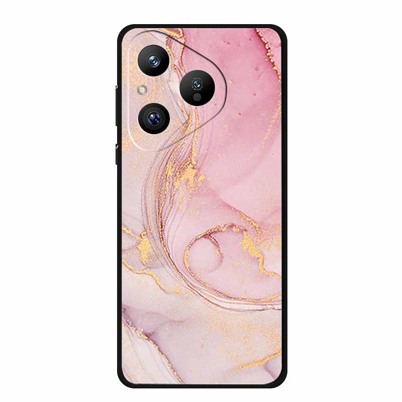 For Huawei Pura 80 5G Case Marble Granite Textured Soft Silicone TPU Phone Case For Pura80 5G Bumper Coque Mica Painted Cover