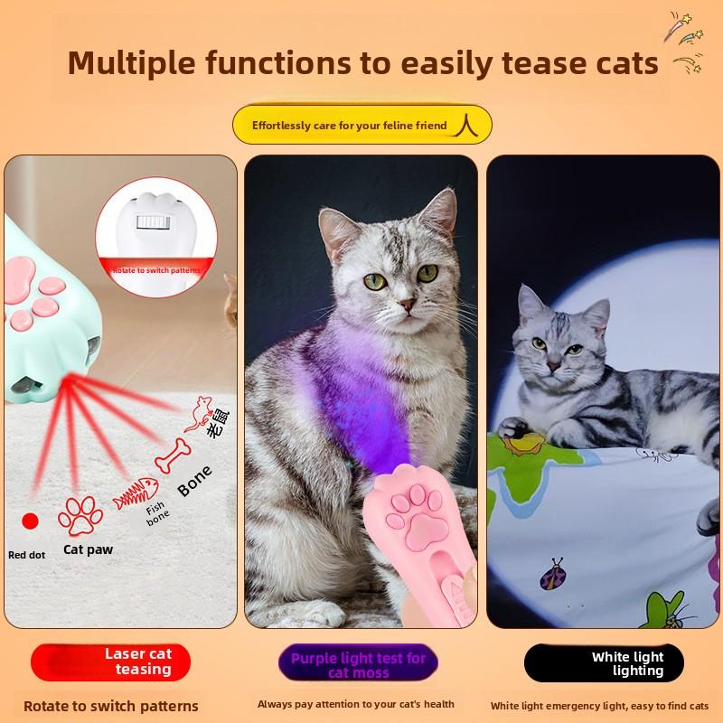Laser Cat Toy Pen, A Self-entertaining and Boring Gadget, A Multi-functional Electronic Infrared Cat Toy, A Pet Product for Playing with Cats