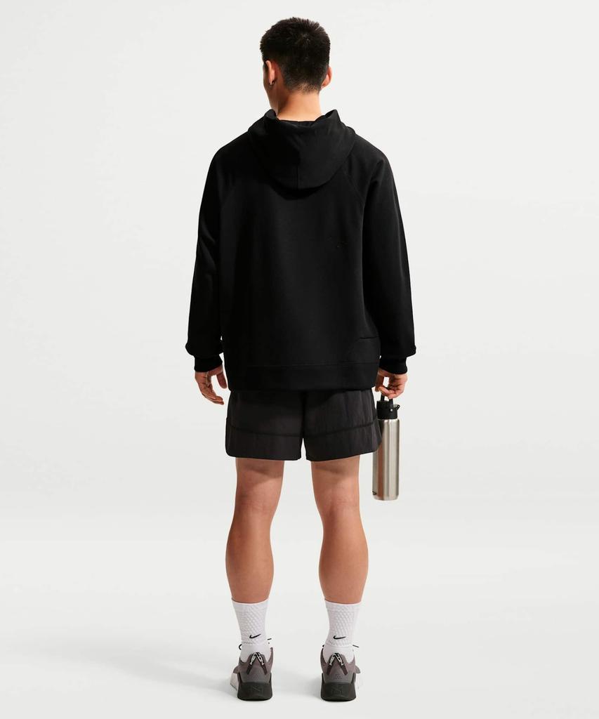 NIKE N.A.C. Dri-Fit Oversized Fleece Training Hoodie M - Black / Im3610-010
